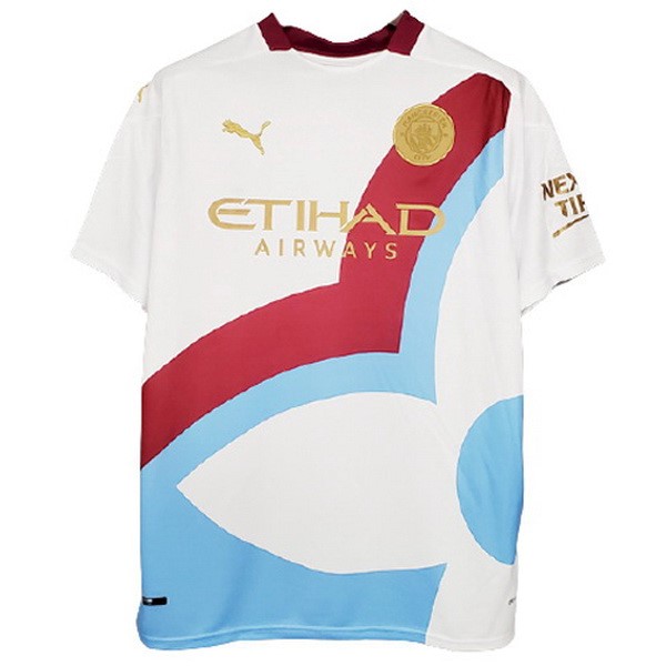 Tailandia Camiseta Manchester City Especial 2021 2022 Blanco